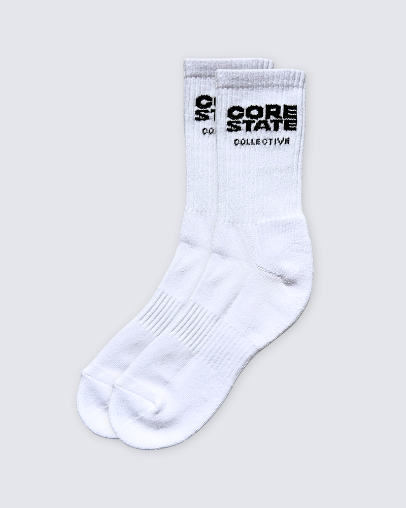 Crew socks - Unisex | White