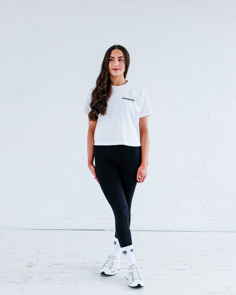 Cropped boxy tee